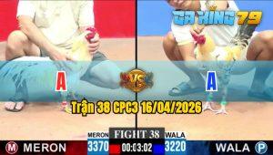 Trận 38 CPC3 16/04/2026 - Gà Chuối Phản Đòn Xanh Nằm Một Đống