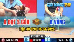 Trận 38 CPC3 18/04/2026 - Gà Bướm Anh Vàng Siết Vài Chân Lụm Lúa