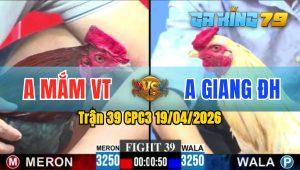Trận 39 CPC3 19/04/2026 - Anh Giang Đức Hoà Đánh Bại Anh Mắm Vũng Tàu
