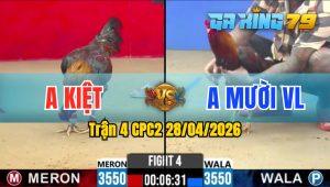 Trận 4 CPC2 28/04/2026 - Đỏ Nạp Chân Trên Lưng Xanh Hư Hình Nằm Biệt