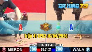 Trận 41 CPC3 16/04/2026 - Gà Điều Đá Cái Bo Như Xe Tải Đụng