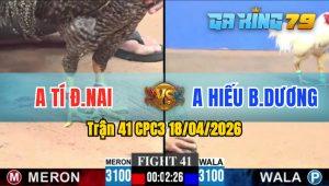 Trận 41 CPC3 18/04/2026 - Anh Hiếu BD Lụm Đối Thủ Trong 1 Tay Nước