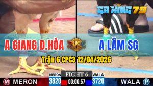 Trận 6 CPC3 12/04/2026 - Gà Que Lâm SG Dỏ Chân Là Có Cựa