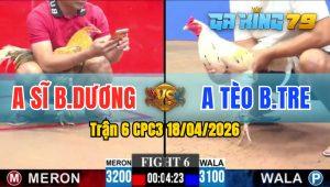 Trận 6 CPC3 18/04/2026 - Gà Bướm Tèo Bến Tre Đá Đòn Quá Hiểm