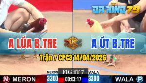 Trận 7 CPC3 14/04/2026 - Gà Bướm Anh Út BT Đá Gãy Chân Đối Thủ