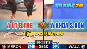 Trận 8 CPC3 18/04/2026 - Gà Anh Khoa SG Đá Đòn Cựa Quá Chắc