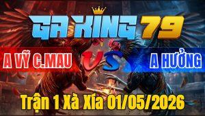 Trận 1 Xà Xía 01/05/2026 - Bướm đâm đầu cần xám cứu qua hông nổi chân điểm 10