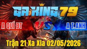 Trận 21 Xa Xia 02/05/2026 - Đỏ Tự Đâm Và Cài Kết Xanh Đá Bay Bồ