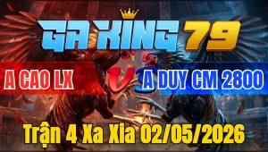 Trận 4 Xa Xia 02/05/2026 - Que Đâm Dã Man Bông Té Bưng Ra Chỉ Sau Vài Chân